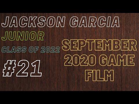 Video of Jackson Garcia AAU September 2020 (Game Film)