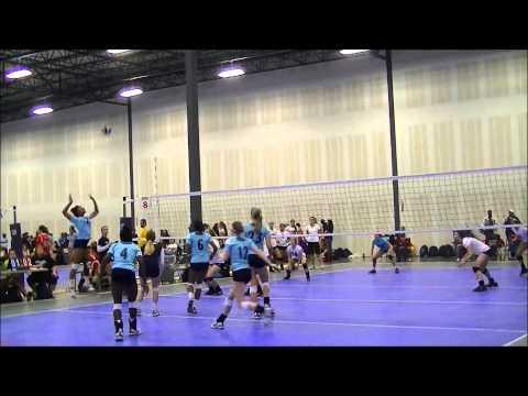 Video of Sarah Boykin #6 RS/OH Houston Juniors Volleyball FAST Warm Up 2012 