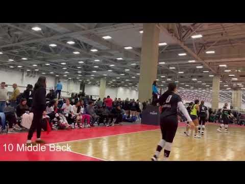 Video of Caitlyn Marshall 5'6 DS/ Libero 2023 Number 10