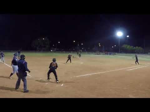 Video of Double play with younger sister at SS - On Deck PGF Las Vegas Nov 2017