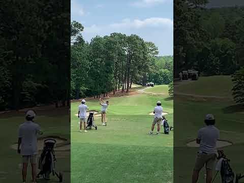 Video of Par 3 Tee shot at State Championship 