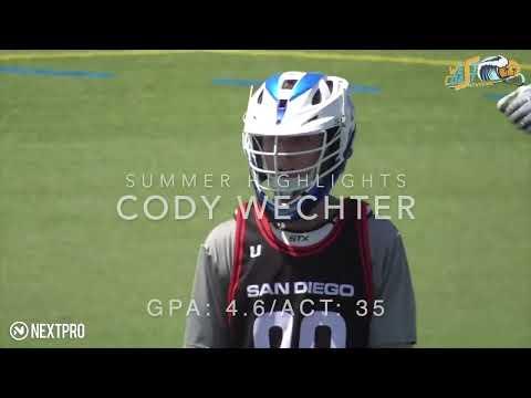 Video of Cody Wechter 2021 Summer Lacrosse Highlights