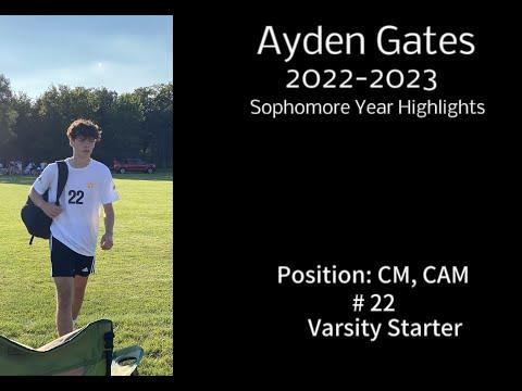 Video of Ayden Gates 2022-2023 Sophomore Highlight Video