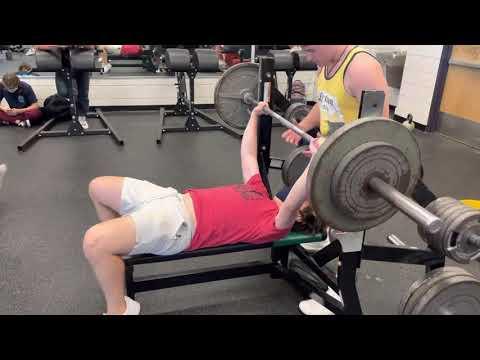 Video of Max Bench 5/11