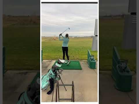 Video of Jess Spratt golf swing practice 
