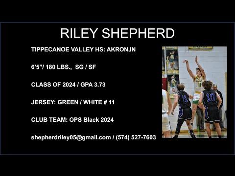 Video of Riley Shepherd, #11- Season Highlights 2022-23, Junior Year, Last 12 Games