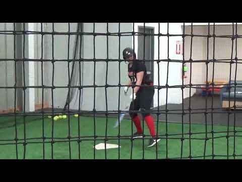 Video of Madison LaFlamme  batting