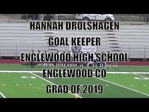 Video of Hannah Drolshagen High School(Englewood High School) Goal Keeping Footage(Spring 2018)