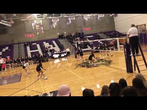 Video of Lexi Martin #12 (in braids) Volleyball 2018 Sr Yr against Mercer Island High School
