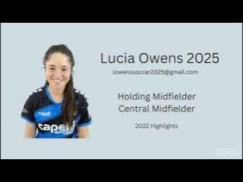 Video of Lucia Owens 2022 (late) Highlights