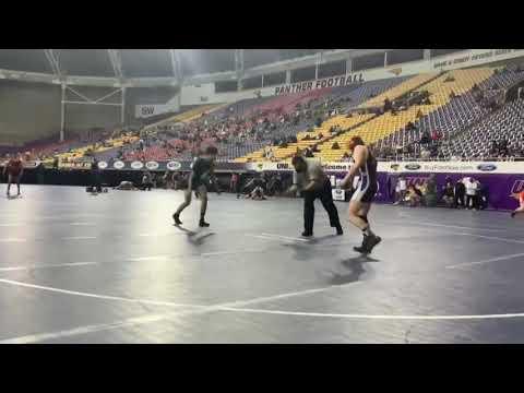 Video of Benjamin Pope (AK) vs Wyatt Engwitch (ND State Champion)