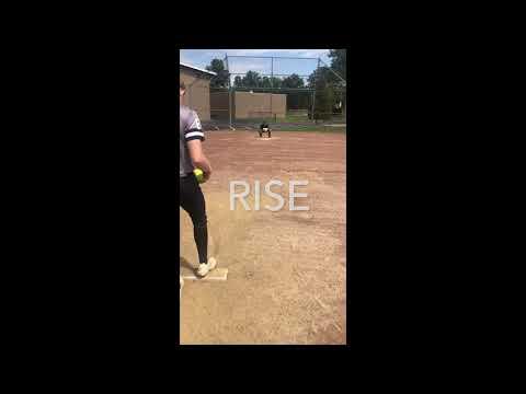 Video of 2022 softball Leah Musall pitching ,base running skills video