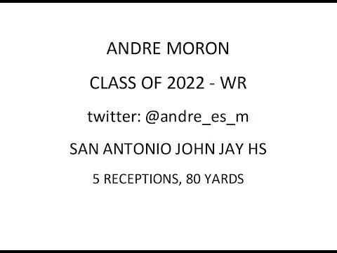 Video of Andre Moron Virtual Combine