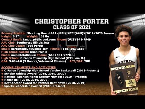 Video of Chris Porter 2019-2020 High School Season Highlight