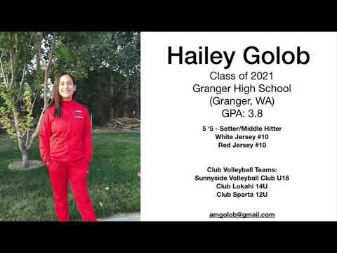 Video of Hailey Golob-2021-Setter-Granger High School