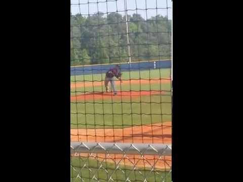 Video of Logan Exum Pitching for Team DeMarini (closing game, faced 6 batters in 2 innings)