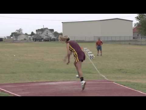 Video of Track Regionals (Kiowa Co.-Greensburg, KS) Javelin throw