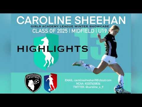 Video of Girls Academy Winter Showcase 2023 Highlights - Caroline Sheehan