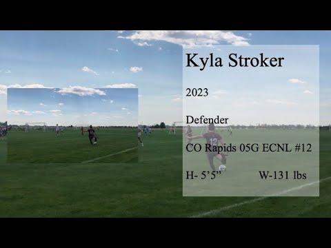 Video of Kyla Stroker 2021- Fall