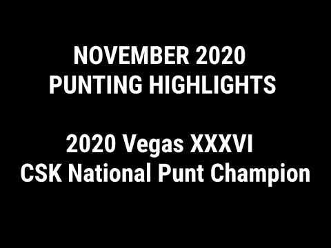 Video of November Punting Highlights 
