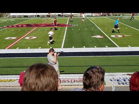 Video of Matthew S. Fuller-white jersey #2, soccer video 1:48 unedited