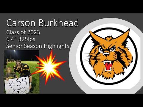 Video of Carson Burkhead Senior Season Highlights Final 