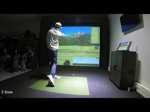 Video of Swing Stats on FullSwing Simulator