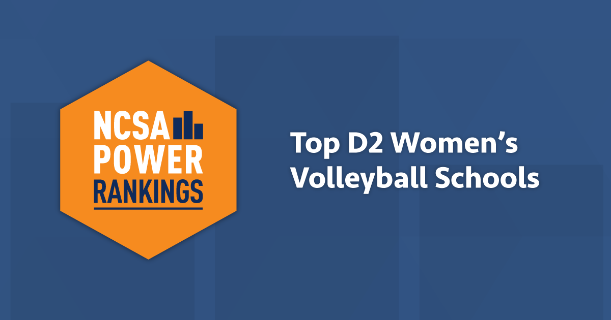 Best Division 2 Volleyball Colleges NCSA Power Rankings 2021