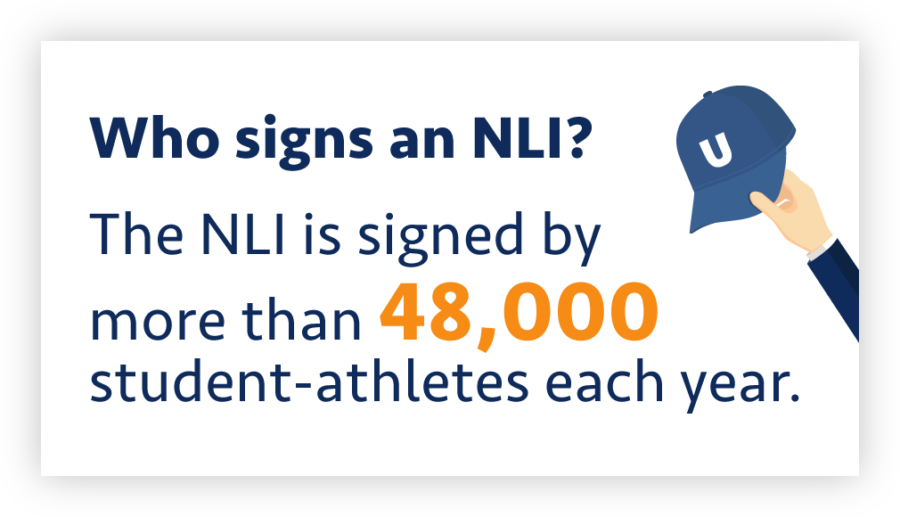 who signs an NLI