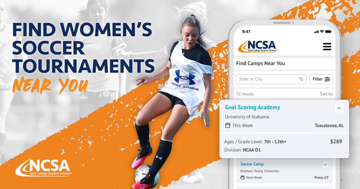 Find Women’s College Showcase Soccer Tournaments 2023