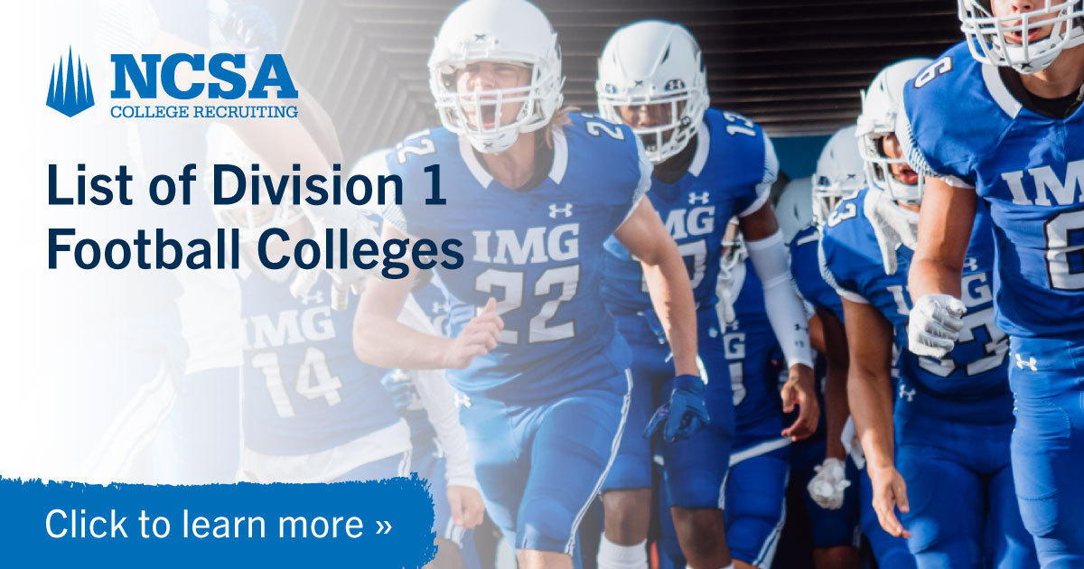 presentation college football division 1