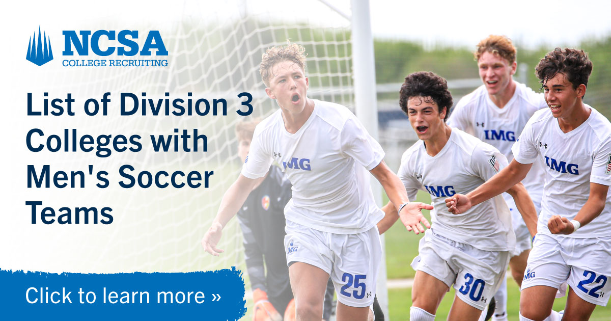 Division 3 Soccer Colleges A Complete List