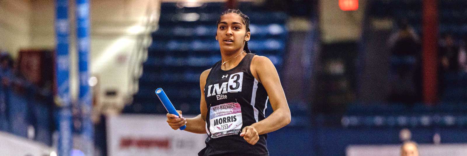 IMG women's track and field athlete