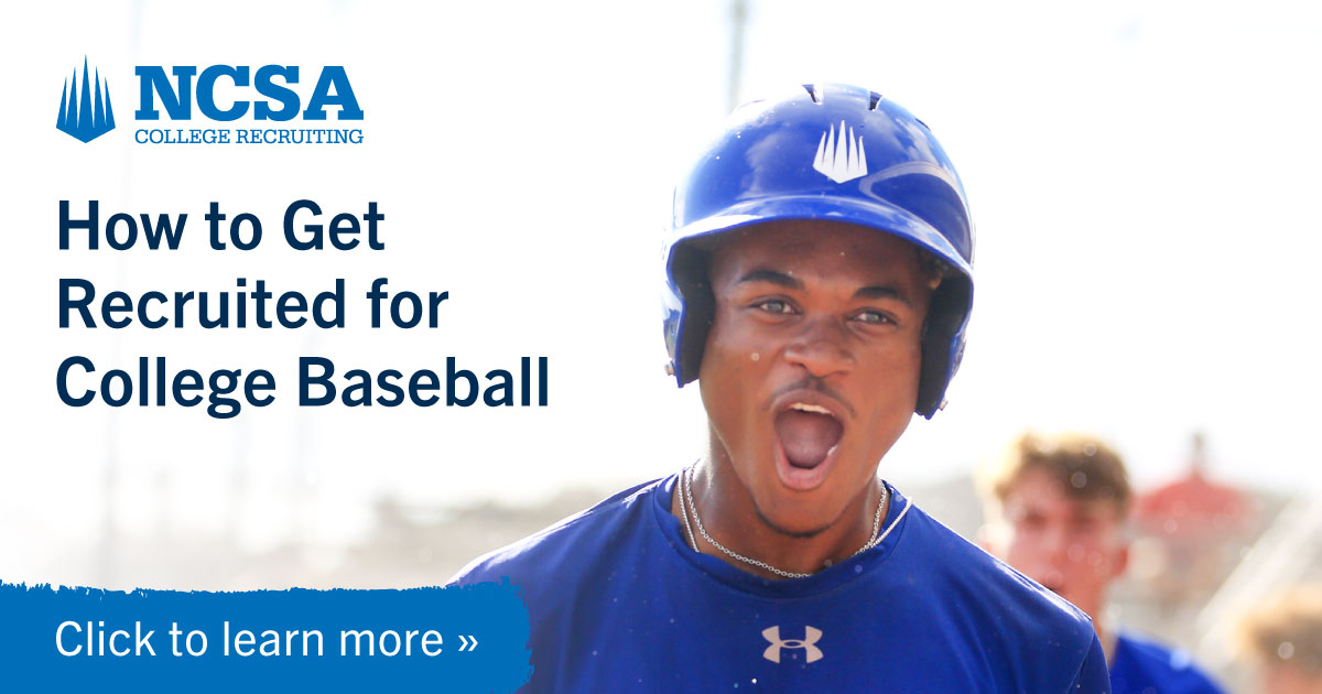 How To Get Recruited For College Baseball