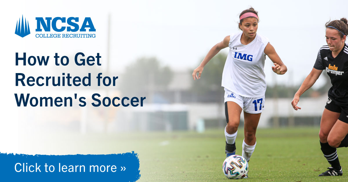 How to get recruited for women's soccer