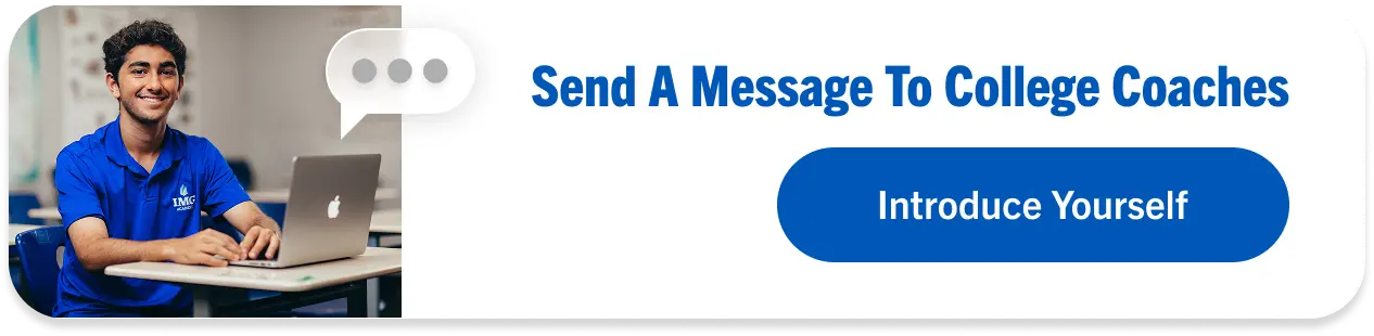 send a message to college coaches